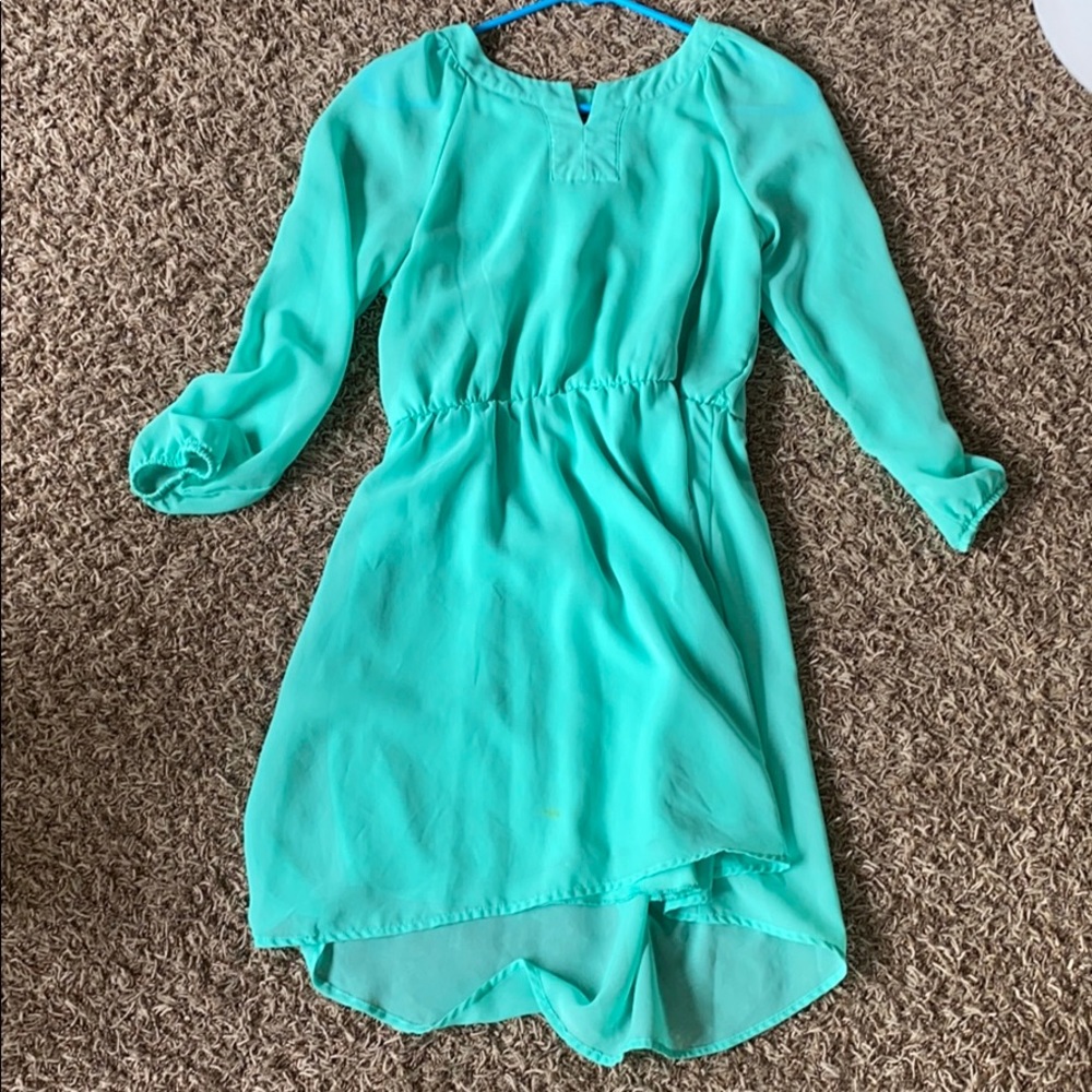 Mint Green Dress